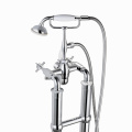 Factory high quality new wall mounted with brass chrome  taps for bathroom bathtub shower